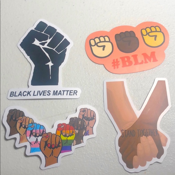 BLM / Stand Together Stickers - Picture 1 of 5